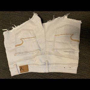 American eagle, high waisted shorts with stretch